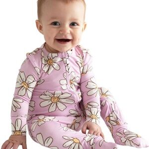 Posh Peanut “Jamie” Convertible Onesie (Size 0-3 months)